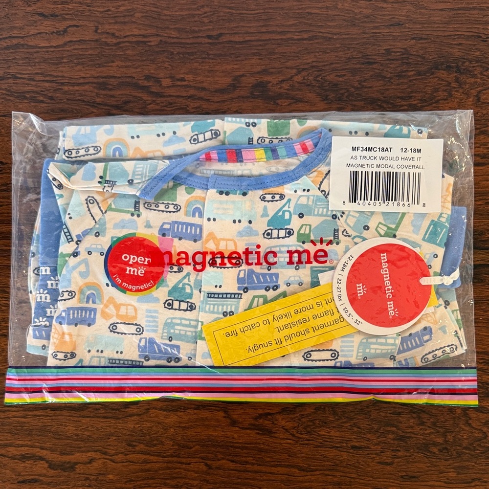 Magnetic Me “As Truck Would Have It” convertible coverall